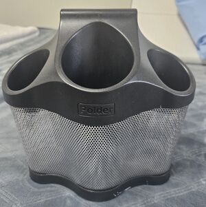 Polder Style Station Hair and Beauty Tool Storage Organizer